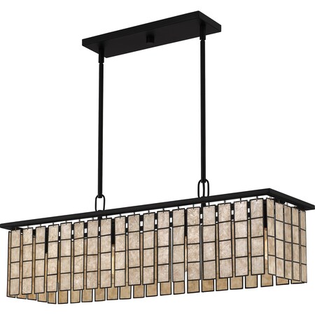 Quoizel Seigler Island 4 Lights Matte Black Mica SGLM434MBK